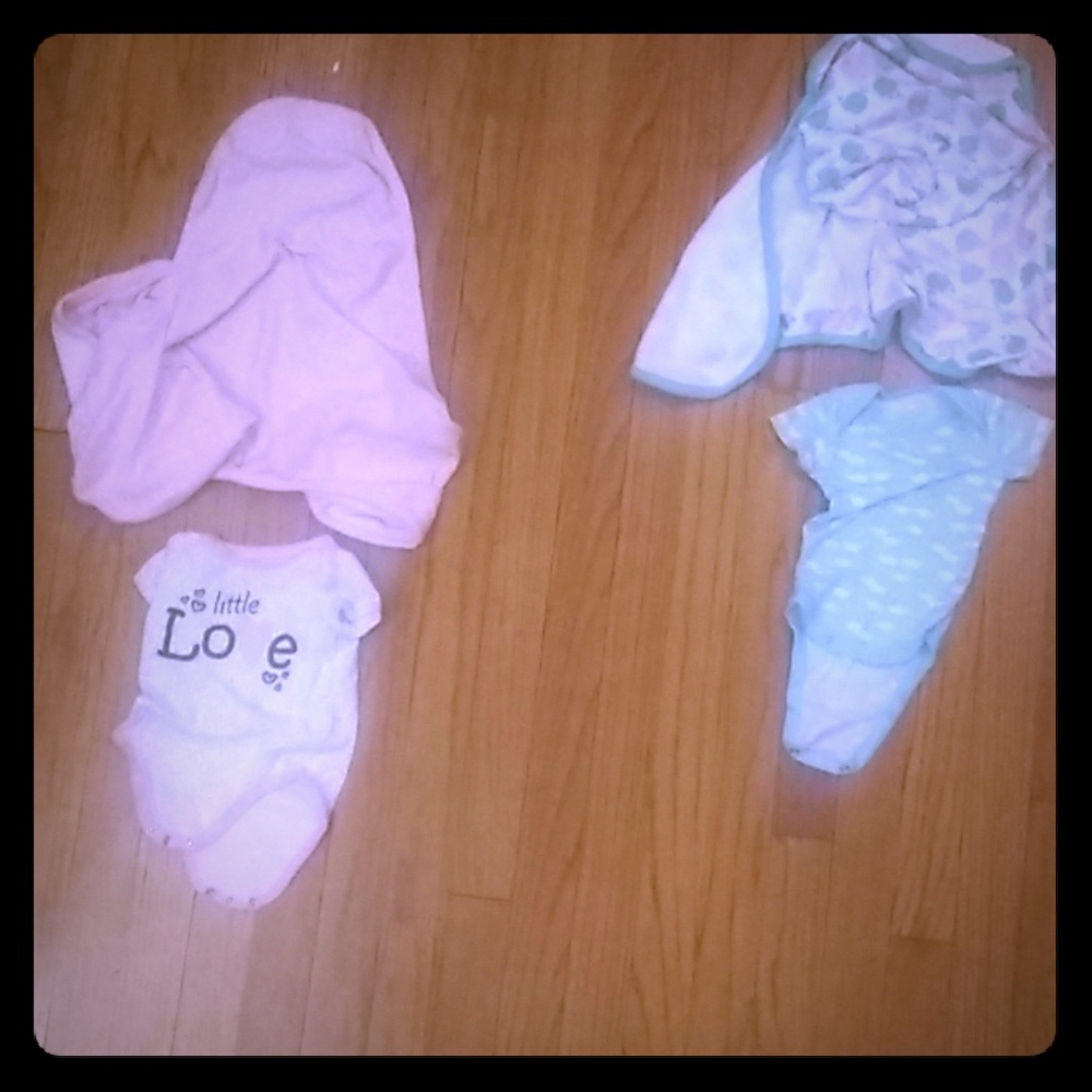 Swaddle and shirts - Picture 1 of 1
